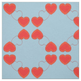 Tela - Corazones reflejados