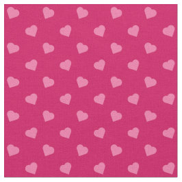 Tela Corazones rosas