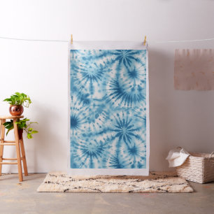 Tela Corbata Tie-Dye Azul Claro