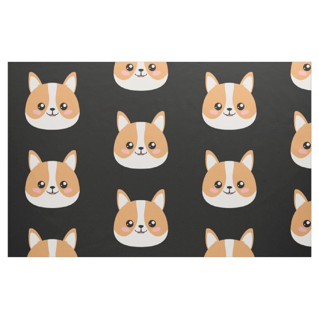 Tela Corgi ("Cuarto gordo" (fat quarter))
