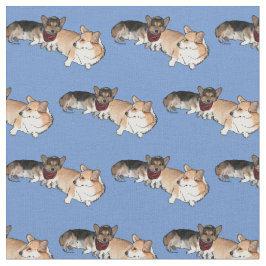 Tela Corgis galeses