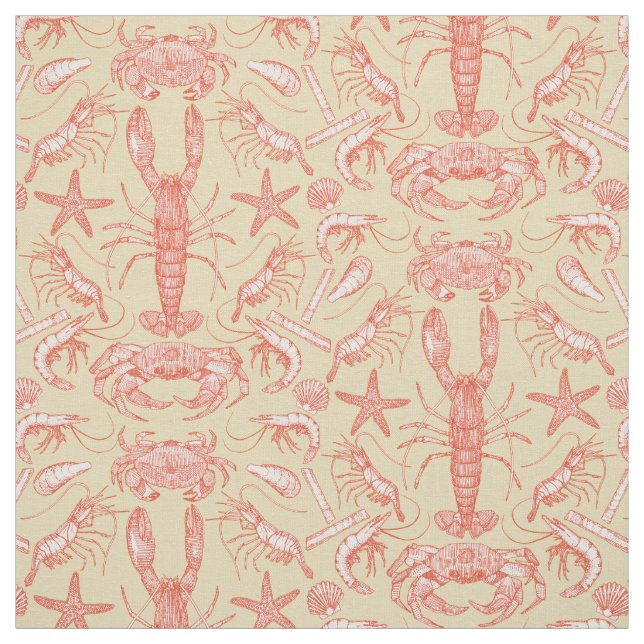 Tela cornwall crustaceans damask cayenne néctar (Retal)