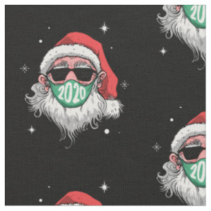 Tela coronavirus máscara facial santa claus 2020