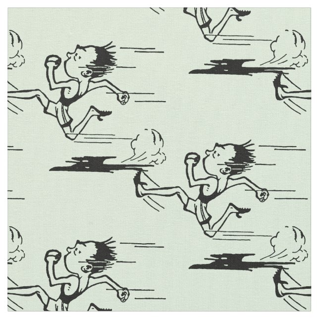 Tela Corredor de maratón (De cerca)