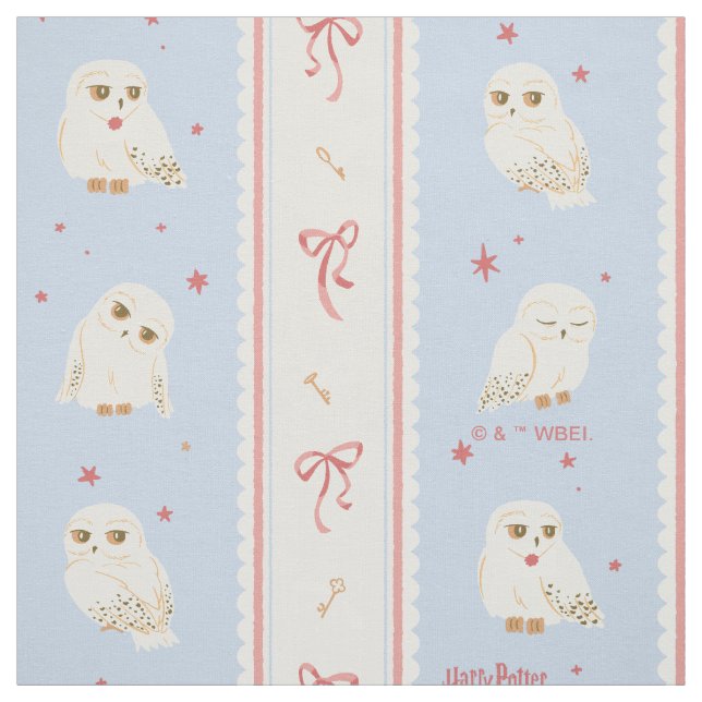 Tela Correo de lechuza Hedwig con patrón de franjas (Retal)