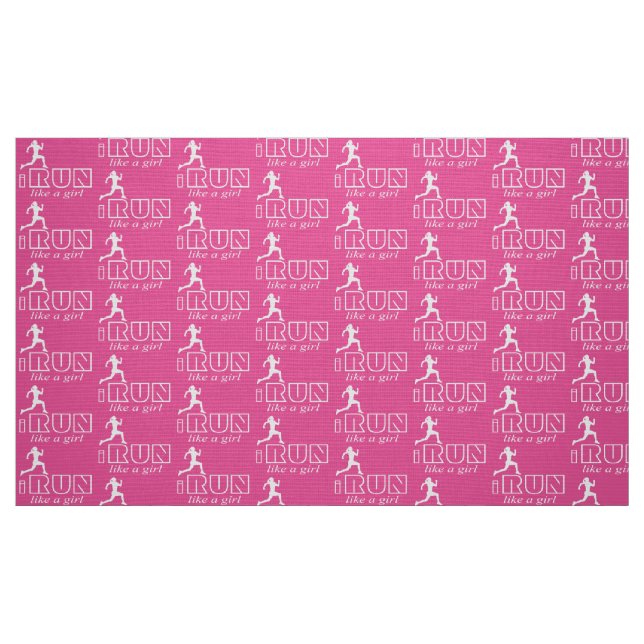 Tela Corro como un chica ("Cuarto gordo" (fat quarter))