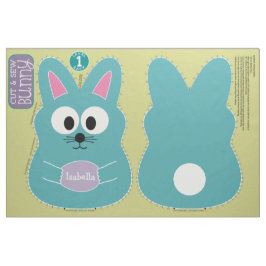 Tela Cortar y coser conejo de Pascua personalizado anim