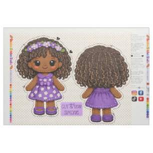 Tela Cortar y coser peluche para niños que comienzan a