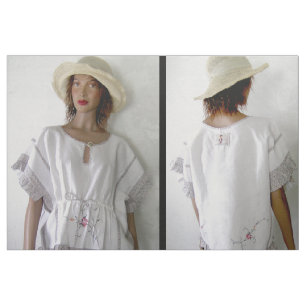 Tela Cortar y sew Fashion Boho cruza la parte superior 