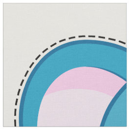 Tela Corte y cosa: Elefante azul