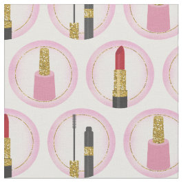 Tela Cosmetología rosada del modelo de los cosméticos
