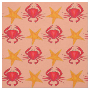 Tela Crabs Starfish Marine Ocean Life Beach Vacation
