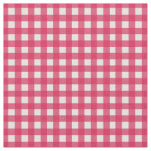 Cranberry Red Check Gingham para tapas de enlatami