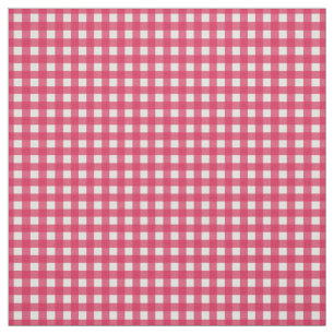 Tela Cranberry Red Check Gingham para tapas de enlatami