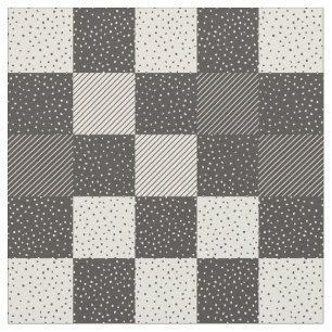 Tela Crazy BuffalCheck in Near Black and Cream