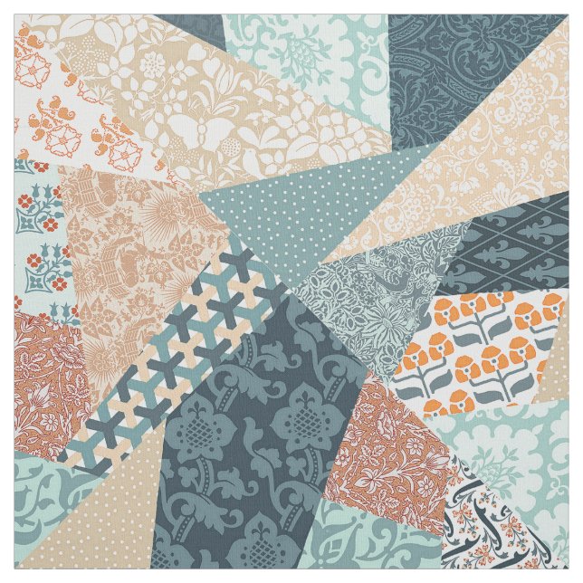 Tela "Crazy Quilt" Imitation Patchwork (Retal)