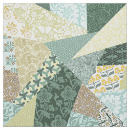 Tela "Crazy Quilt" Imitation Patchwork