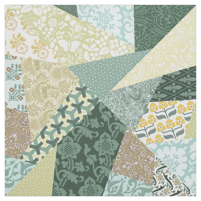 Tela "Crazy Quilt" Imitation Patchwork (Retal)