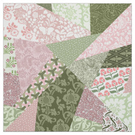 Tela "Crazy Quilt" Imitation Patchwork