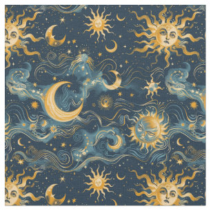 Tela Crea tu propio Celestial de Sol y Luna