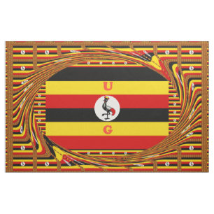 Tela Crea tu propio Personalizado de algodón ugandés