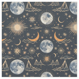 Tela Crea tus propios paisajes nublados lunares celeste