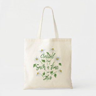 Tela Creado para un tiempo como este Bolso de Tote