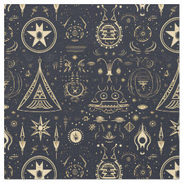 Tela Create Your Own Gold Tribal Pagan Symbols Black