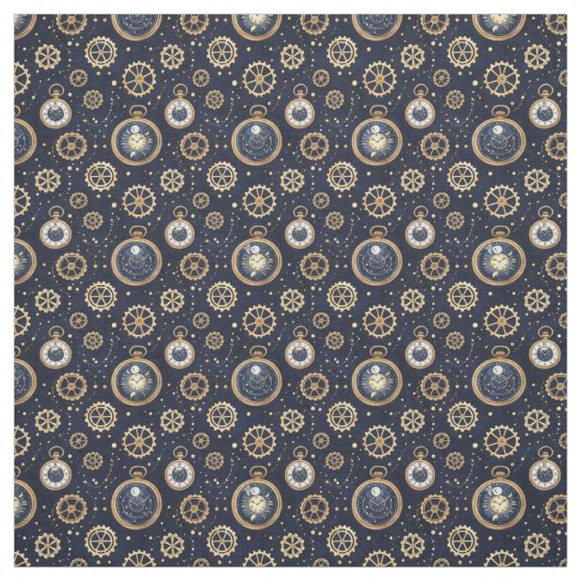 Tela Create Your Own Golden Gears Watches Blue (Retal)