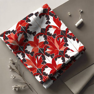 Tela Creative Canadian Maple Leaf Pattern ID1072