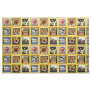 Tela Cree su propia miel cuadrada de la foto de 9