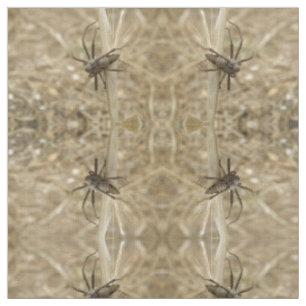 Tela Creepy Crawly Spider Pattering Animal Fabric
