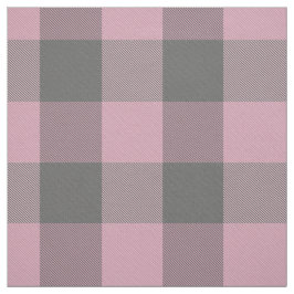 Tela crema de búfalo gris oscuro rosa