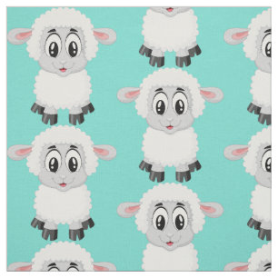 Tela Cría de ovejas cortas bebé niños lactantes colo