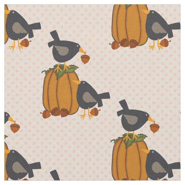 Tela Crías de primo y calabazas (De cerca)