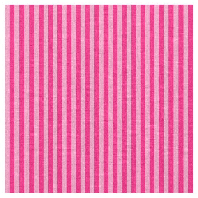 Tela Crimson and Carnation Pink Stripes (De cerca)