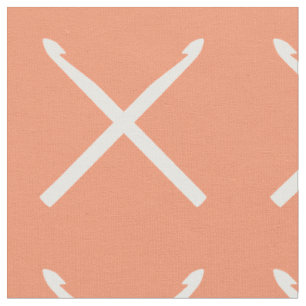 Tela Crochet Hooks Crafra Cruz Imprimir blanco
