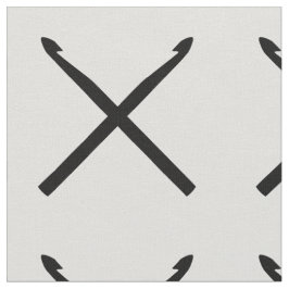 Tela Crochet Hooks Crafts Cross Black