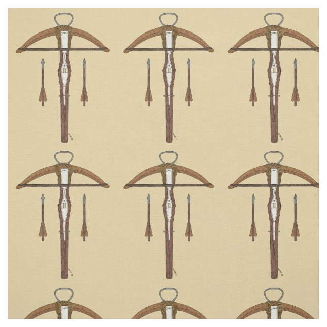 Tela Crossbow medieval con pernos (Retal)