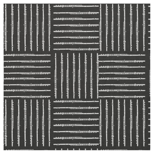 Tela Crosshatch de flauta (De cerca)