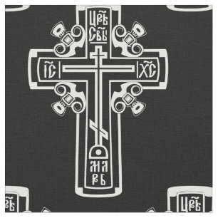 Tela Cruz ortodoxa cristiana
