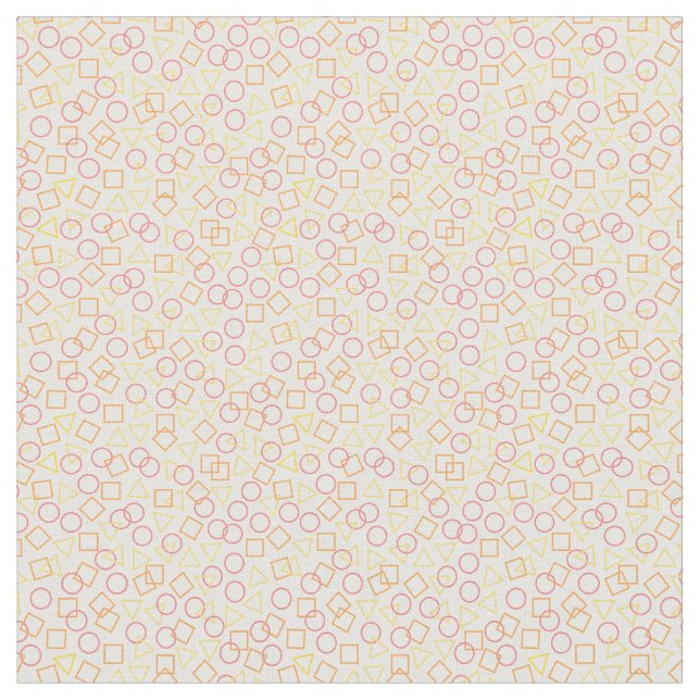 Tela Cuadrado de triángulo circular (De cerca)