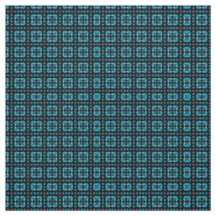 Tela Cuadrados azules