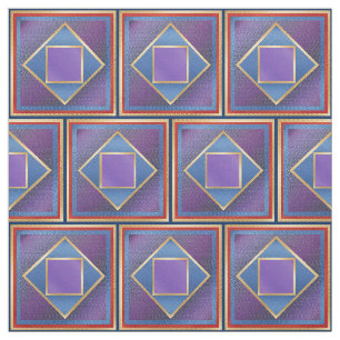 Tela Cuadrados por los cuadrados jerarquizados