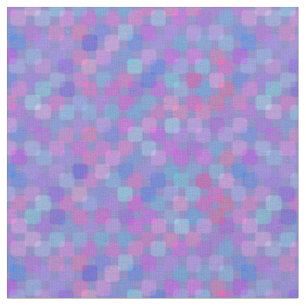 Tela Cuadrados rosados, azules y morados