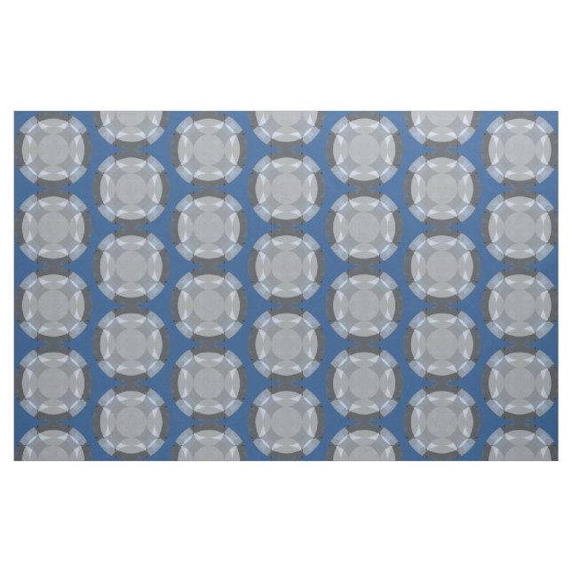 Tela Cuadrícula de Círculo Harto de Kenneth Yoncich ("Cuarto gordo" (fat quarter))