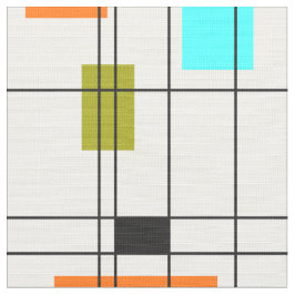 Tela Cuadrícula de mediados del siglo