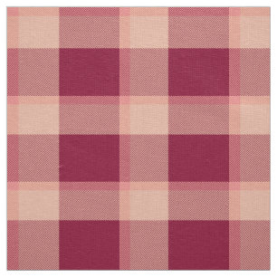 Tela Cuadro de búfalo moderno y trendy rojo