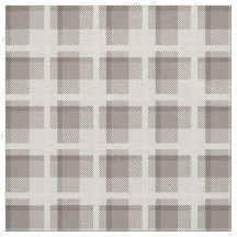 Cuadro de gingham marrón mocha búfalo 