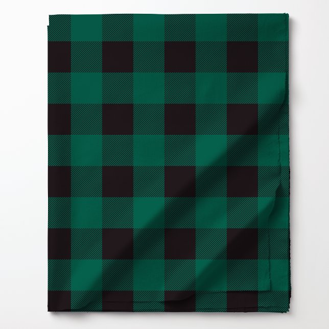 Tela Cuadro de Plaid Verde y Negro de Búfalo (Subido por el creador)